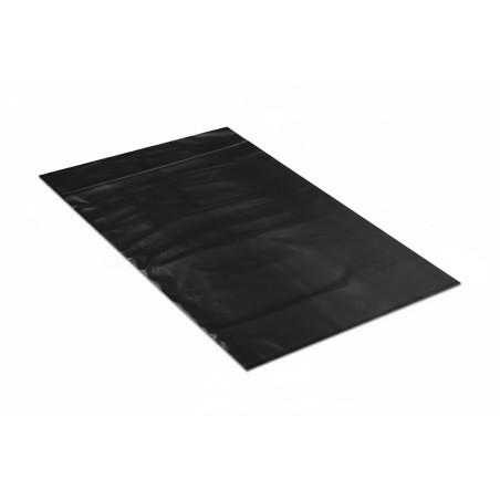 Zwischenlagenbögen 800 x 1200 mm (80 x 120 cm), LD-PE-Regranulat, schwarz, 0,04 mm, 100 Stück