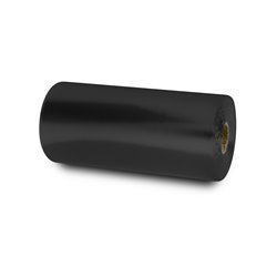 Fóliový obal 1100 mm × 110 cm, 0,04 mm, LD PE, regranulát, černý, 15 kg