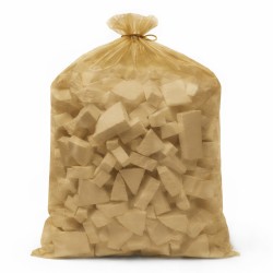 Construction bags for recycled polystyrene, 100x200cm, 0.04mm, 500L – 10 pieces