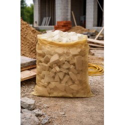 Construction bags for recycled polystyrene, 100x200cm, 0.04mm, 500L – 10 pieces