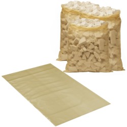 Stavební pytle na polystyren, recyklované, 110 x 200 cm, 0,08 500 l – 10 kusů