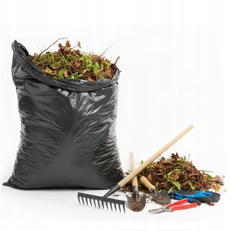 Čierne vrecia na sutiny 60+2f11/110 cm 82x110 cm 0,16 10 ks / 25 ks