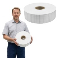 Rękaw foliowy przebarwiony LDPE 250mm 25cm 0,025 5kg
