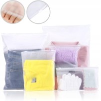Vrecká na zips s podložkou LDPE 200x300mm 20x30cm 0,06 25ks