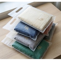 Matte CPE bag, 20x30cm, 0.06mm, drawstring handle + FI, 25 pcs