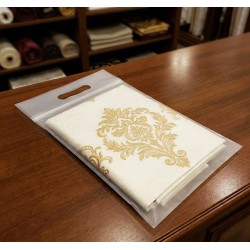 Matte CPE bag, 20x30cm, 0.06mm, drawstring handle + FI, 25 pcs