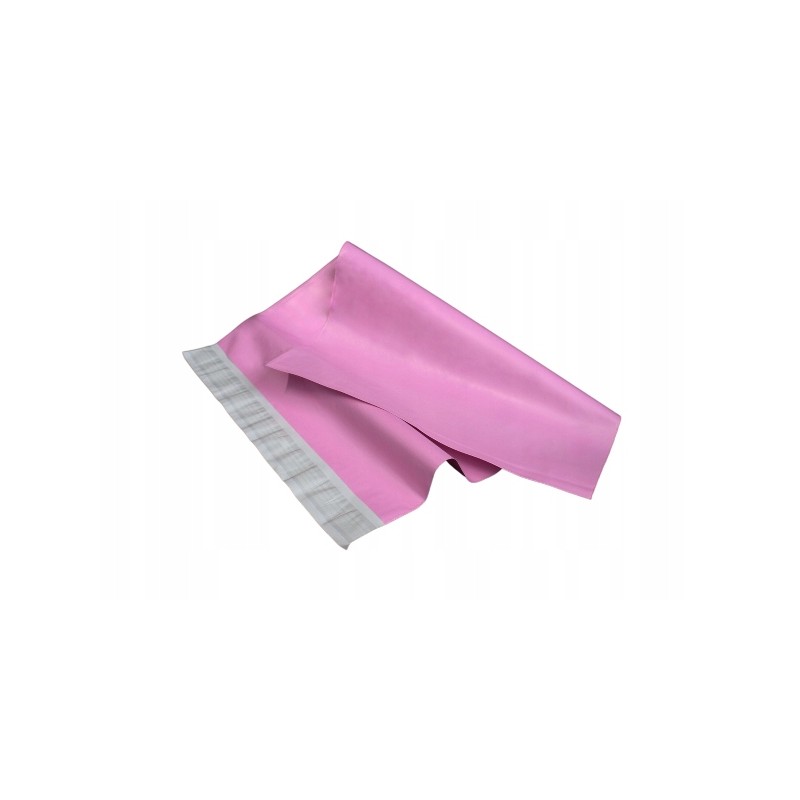 Matné obálky na zásielky 225 x 325 mm (22,5 x 32,5 cm), hrúbka 0,055 mm, ružové, 25 ks