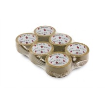 Adhesive packaging tape 48 mm - transparent, brown, gray - GRALA store
