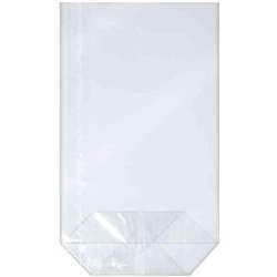 Woreczki celofanowe z dnem krzyżowym 14x27 cm PP BG 0,03 25 szt