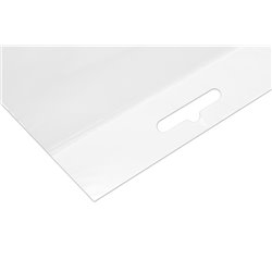 Woreczki celofanowe 100x215+35mm 10x21,5+3,5cm PPKT BG + euro zawieszka 100szt