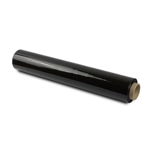 Stretchfolie 500mm 50cm schwarz 0.023 1.5kg