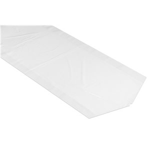 Plastiktüten für Brautkleider weiß 60+2f10/200cm 80x200cm 0.045 PE SKOSY 25pcs