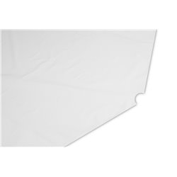 Plastiktüten für Brautkleider weiß 60+2f10/200cm 80x200cm 0.045 PE SKOSY 25pcs