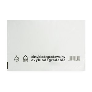 Biały worek foliowy z recyklingu – gralapack.com.pl