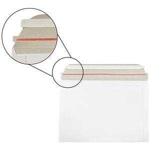 Koperta kurierska papierowa z dodatkowym paskiem kleju, do ponownego wykorzystania – gralapack.com.pl