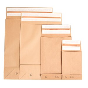 Koperty kurierskie papierowe ekologiczne w czterech rozmiarach – gralapack.com.pl
